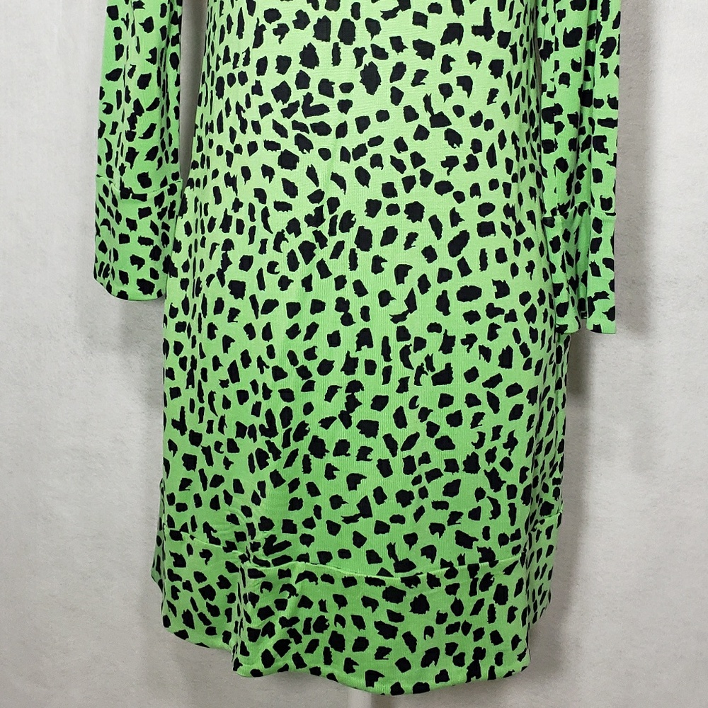Diane von  Furstenberg Dress Green animal print - Picture 7 of 7